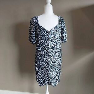 LaMamba Live to be Spoiled Juniors Dress Sz XXL Black Floral